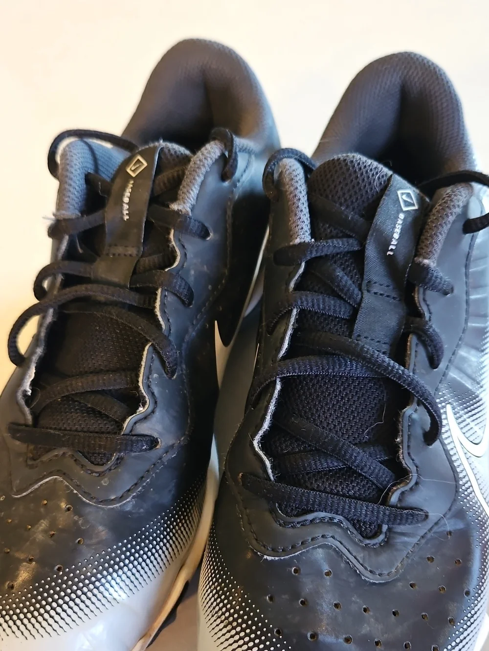 Nike Youth Black Baseball Cleats